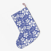 PETITE CHAUSSETTE DE NOËL BLUE HAWAII (PERIWINKLE) (Dos (Accrochage))