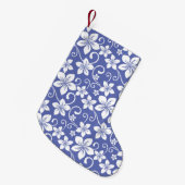 PETITE CHAUSSETTE DE NOËL BLUE HAWAII (PERIWINKLE) (Devant (Accrochage))