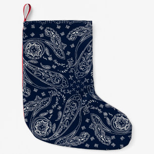 Petite Chaussette De Noël Bohemian Paisley Vintage Print