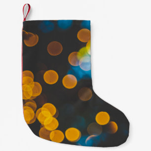Petite Chaussette De Noël Bokeh photographie papier peint numérique