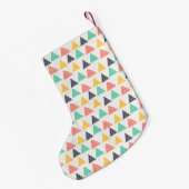 Petite Chaussette De Noël Bon escargot sur les triangles (Dos (Accrochage))