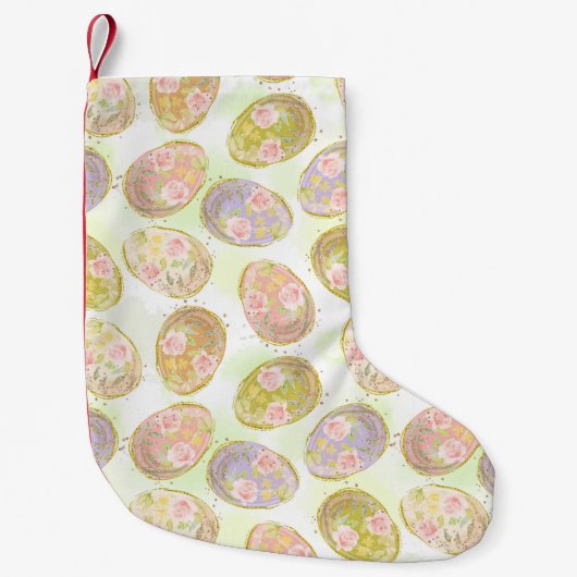 Petite Chaussette De Noël Bonbons de Pâques (Devant)