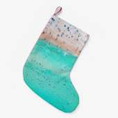 Petite Chaussette De Noël Bondi Beach vue aérienne sur une parfaite journée  (Devant (Accrochage))