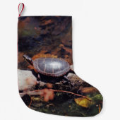 Petite Chaussette De Noël Bonne tortue (Devant)