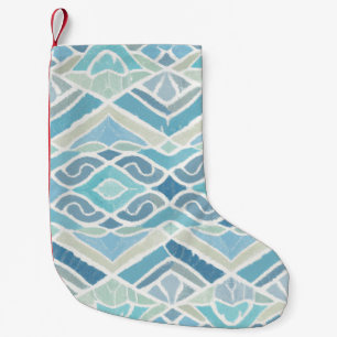 Petite Chaussette De Noël Bord de mer/plage/bleu marine