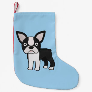 Petite Chaussette De Noël Boston mignon Terrier