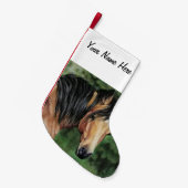 Petite Chaussette De Noël Boukskin Quarter Cheval jument (Devant (Accrochage))