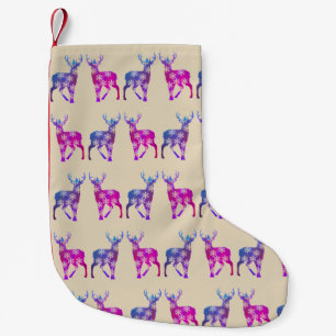Petite Chaussette De Noël Boutique de Noël personnalisée aux cerfs