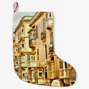Petite Chaussette De Noël Bow fenêtres en Maltamalta, fenêtre, antique, arch