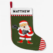 Petite Chaussette De Noël Boxe (Devant)