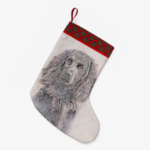 Petite Chaussette De Noël Boykin Peinture Espagnole - Cute Original Chien Ar