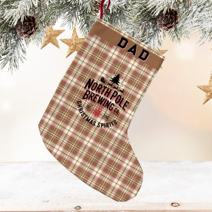Petite Chaussette De Noël Brasserie personnalisée du Pôle Nord