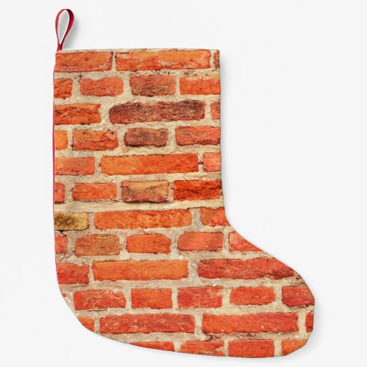 Petite Chaussette De Noël Brick wall texture brick wall (Devant)