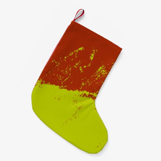 Petite Chaussette De Noël Brosse 6 (Devant (Accrochage))