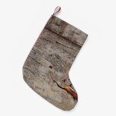 Petite Chaussette De Noël Brown wood (Devant (Accrochage))