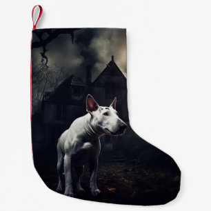 Petite Chaussette De Noël Bull Terrier Halloween effroi