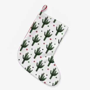 Petite Chaussette De Noël Cactus