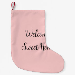Petite Chaussette De Noël Cadeau de bienvenue pour agent immobilier ajoutez