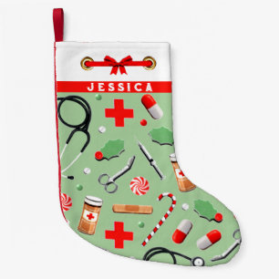 Petite Chaussette De Noël Cadeau de vacances infirmière