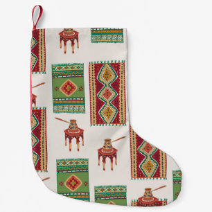 Petite Chaussette De Noël Café Istanbul Tapis : Motif Vintage
