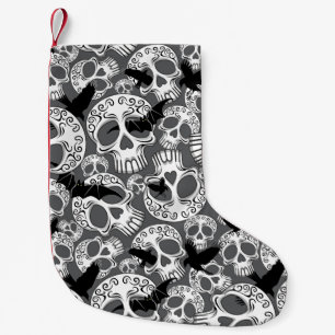 Petite Chaussette De Noël Calaveras décoratives Halloween