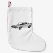 Petite Chaussette De Noël Camaro Z28 1969 (Devant)