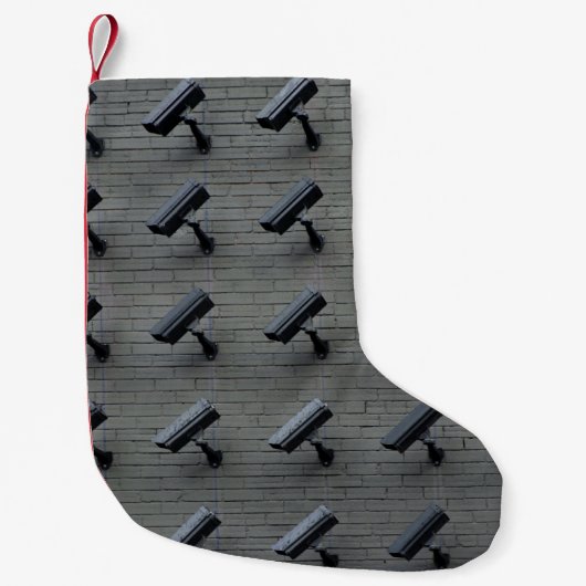 Petite Chaussette De Noël Caméras de sécurité couleur intégrée (Devant)