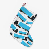 Petite Chaussette De Noël Camions de transport semi-remorque (Devant (Accrochage))
