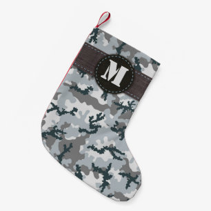 Petite Chaussette De Noël Camouflage urbain
