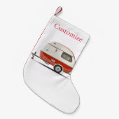 Petite Chaussette De Noël Camper Teardrop Classic Retro Thunder_Cove (Devant (Accrochage))