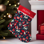 Petite Chaussette De Noël Canadien | Winter Wonderland | Personnalisé<br><div class="desc">Célébrez un Noël canadien avec ce charmant stock personnalisé. Avec son décor enchanteur et ses symboles canadiens emblématiques comme les feuilles d'érable et les flocons de neige, ce design reflète l'esprit des vacances dans le Grand Nord Blanc. Parfait pour les Canadiens, que ce soit au pays ou à l'étranger, ce...</div>