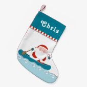 Petite Chaussette De Noël Canot de camping (Devant (Accrochage))