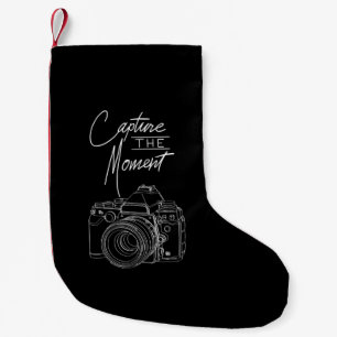 Petite Chaussette De Noël Capture Moment Camera Photographe.