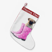 Petite Chaussette De Noël Carlin (Devant (Accrochage))