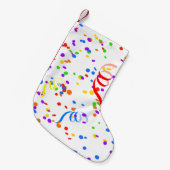 Petite Chaussette De Noël Carnaval Confetti (Devant (Accrochage))