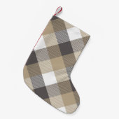 Petite Chaussette De Noël Carré géométrique Résumé 2 (Devant (Accrochage))