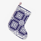 Petite Chaussette De Noël Carreaux en azulejos décoratifs en céramique. util (Devant (Accrochage))