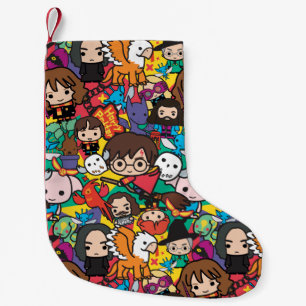 Petite Chaussette De Noël Cartoon Harry Potter Caractère Toss Motif