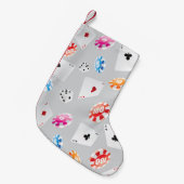 Petite Chaussette De Noël Casino, Jeux accessoires motif 8 (Devant (Accrochage))