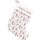 Petite Chaussette De Noël Casse-noisette Noël Stocker