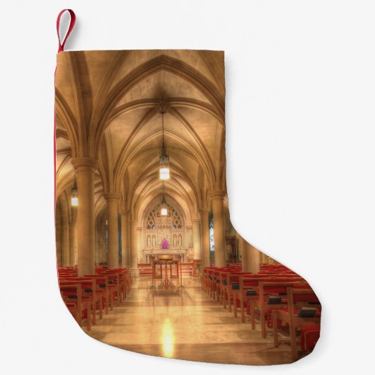 Petite Chaussette De Noël Cathédrale nationale de Washington Bethlehem Chape (Devant)