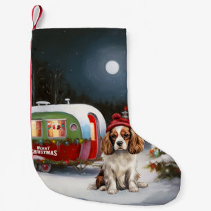 Petite Chaussette De Noël Cavalier King Charles Spaniel Caravane Noël