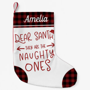 Petite Chaussette De Noël Ce Sont Les Mauvais Et Drôle Lettre À Père Noël