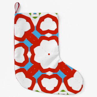 Petite Chaussette De Noël céramique mexicaine ancienne talavera. Design grap