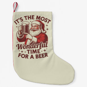 Petite Chaussette De Noël C'est la période la plus merveilleuse pour un Père