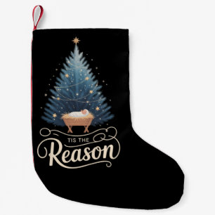 Petite Chaussette De Noël C'est la raison de Noël chrétien religieux Bible