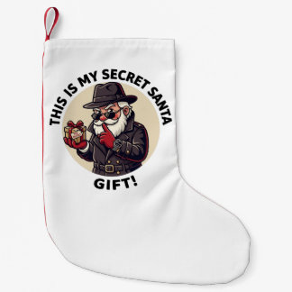 Petite Chaussette De Noël C'est mon cadeau de Père Noël secret – Espion de N