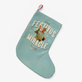 Petite Chaussette De Noël C'est un Miracle de Festivus (Devant (Accrochage))