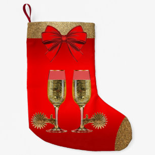Petite Chaussette De Noël Champagne et épis de l'Ouest