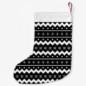 Petite Chaussette De Noël Chandail de vacances Motif Noël Stocking (Dos)